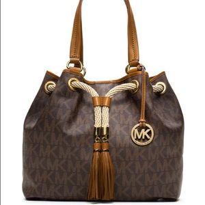 Michael Kors Large Marina Gathered Tote